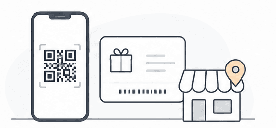 Redeem anywhere illustration